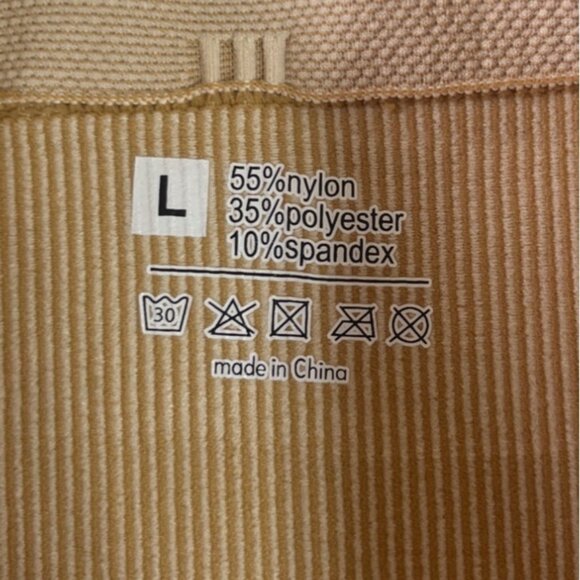 High Waisted Body Shaper Shorts Womens Large Beige New WOT Tummy Control - Picture 5 of 5